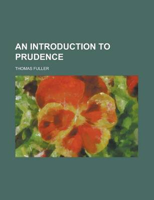 Book cover for An Introduction to Prudence