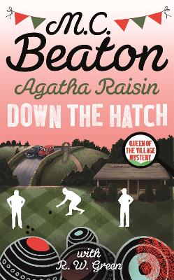 Book cover for Agatha Raisin in Down the Hatch