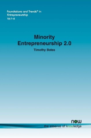 Cover of Minority Entrepreneurship 2.0