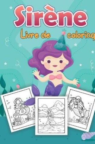 Cover of Sirène Livre de coloriage pour enfants