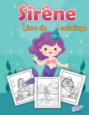 Book cover for Sirène Livre de coloriage pour enfants