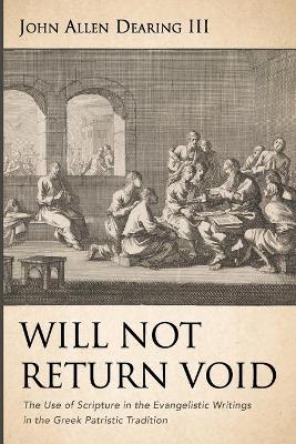 Book cover for Will Not Return Void