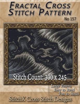 Book cover for Fractal Cross Stitch Pattern No. 157