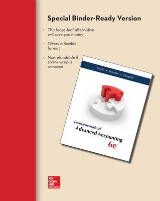 Book cover for Loose-Leaf Fundamentals of Advanced Accounting