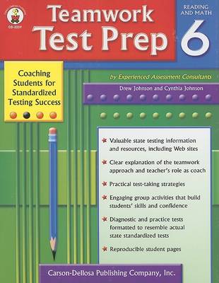 Cover of Teamwork Test Prep Grade 6 Reading and Math