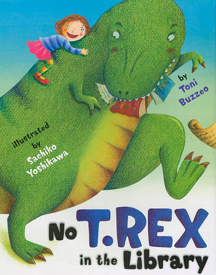 Book cover for No T. Rex in the Library