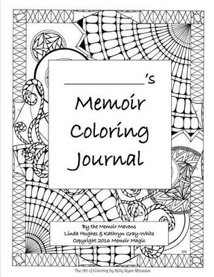 Book cover for Memoir Coloring Journal