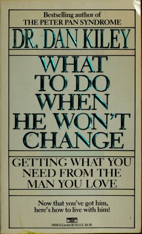 Book cover for What to Do When He Won't Change