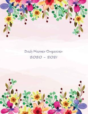 Book cover for Daily Planner Organizer 2020-2021