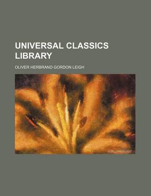 Book cover for Universal Classics Library (Volume 29)