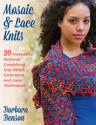 Book cover for Mosaic & Lace Knits