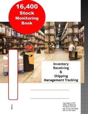 Book cover for 16,400 Stock Monitoring Book