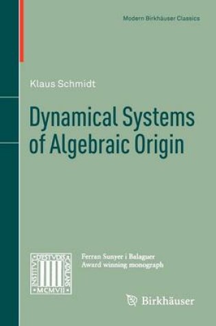 Cover of Dynamical Systems of Algebraic Origin
