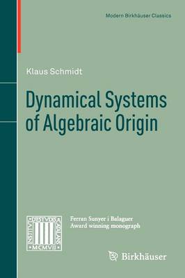 Book cover for Dynamical Systems of Algebraic Origin