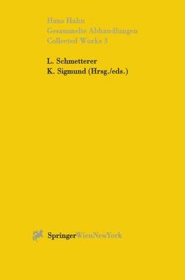 Cover of Gesammelte Abhandlungen III - Collected Works III