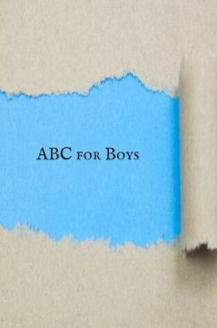Cover of ABC for Boys