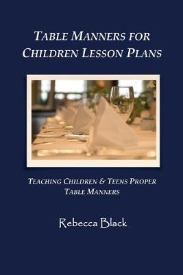 Book cover for Table Manners for Children Lesson Plan