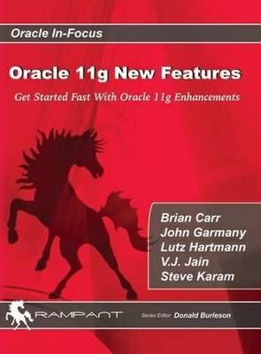 Book cover for Oracle 11g New Features