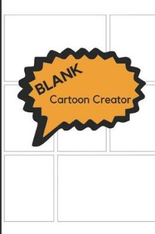 Cover of Blank Cartoon Creator with Manga Tiles - Empty Comic Maker with Own Character