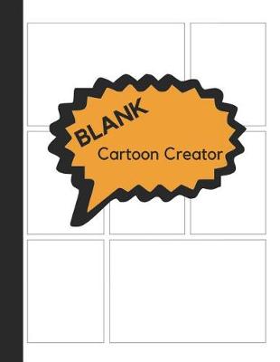 Cover of Blank Cartoon Creator with Manga Tiles - Empty Comic Maker with Own Character