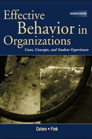 Cover of Effective Behavior in Organizations (REP) with PowerWeb
