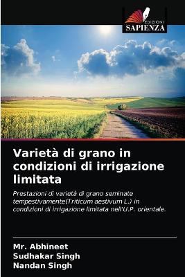 Book cover for Varietà di grano in condizioni di irrigazione limitata