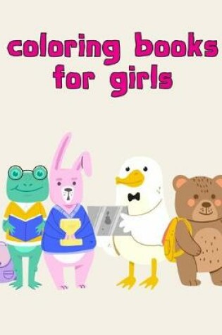 Cover of coloring books for girls