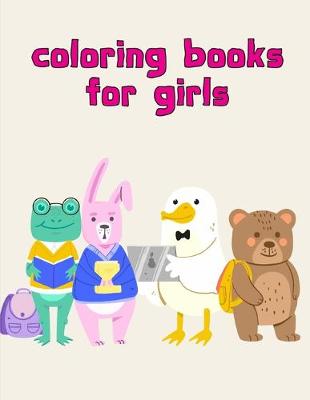 Cover of coloring books for girls