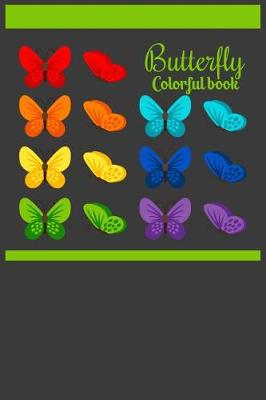 Book cover for Butterfly Colorful book