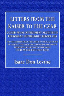 Book cover for Letters from the Kaiser to the Czar