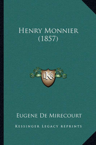 Cover of Henry Monnier (1857)