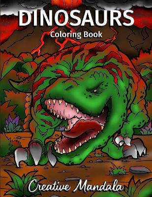 Book cover for Dinosaurs Coloring Book