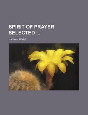 Book cover for Spirit of Prayer Selected
