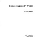 Book cover for Using Microsoft WORKS