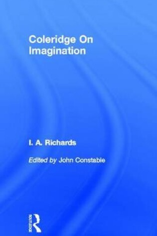 Cover of Coleridge on Imagination V 6