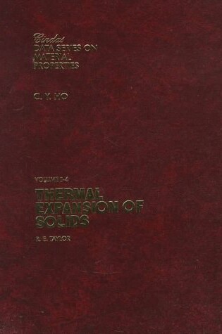 Cover of Thermal Expansion of Solids