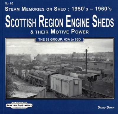 Cover of Scottish region Engine Sheds & Their Motive Power