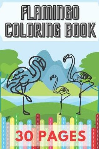 Cover of Flamingo Coloring Book