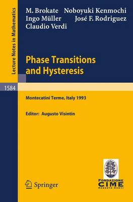 Book cover for Phase Transitions and Hysteresis