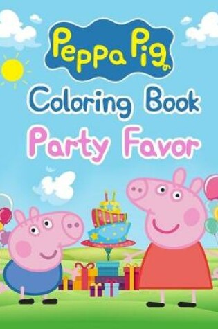 Cover of Peppa Pig Coloring Book Party Favor