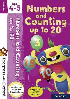 Book cover for Progress with Oxford: Numbers and Counting up to 20 Age 4-5