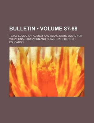 Book cover for Bulletin (Volume 87-88)