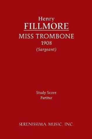 Cover of Miss Trombone - Study Score