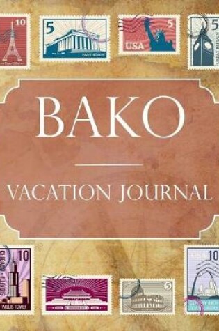 Cover of Bako Vacation Journal
