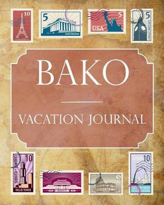 Book cover for Bako Vacation Journal