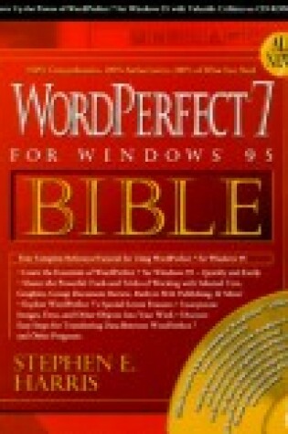 Cover of WordPerfect for Windows '95 Bible