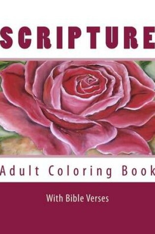 Cover of Scripture Adult Coloring Book