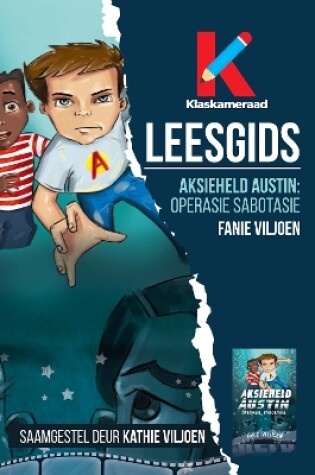 Cover of Leesgids: Aksieheld Austin Operasie Sabotasie