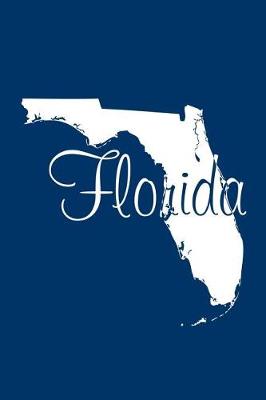 Book cover for Florida - Navy Blue Lined Notebook with Margins