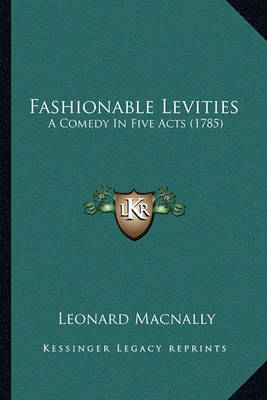 Book cover for Fashionable Levities Fashionable Levities